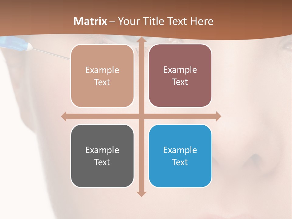Eyebrow Brow Eye PowerPoint Template