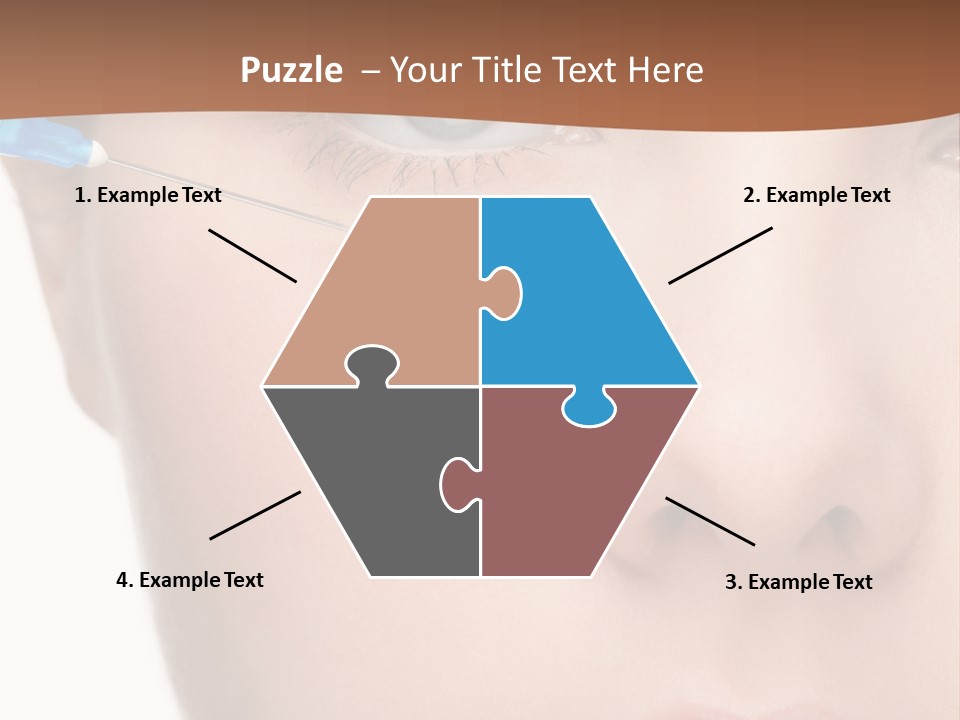 Eyebrow Brow Eye PowerPoint Template