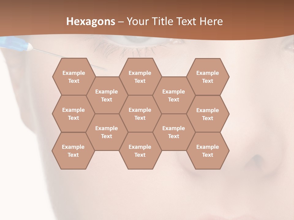 Eyebrow Brow Eye PowerPoint Template