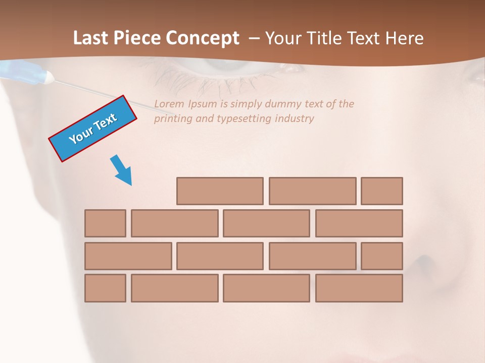 Eyebrow Brow Eye PowerPoint Template