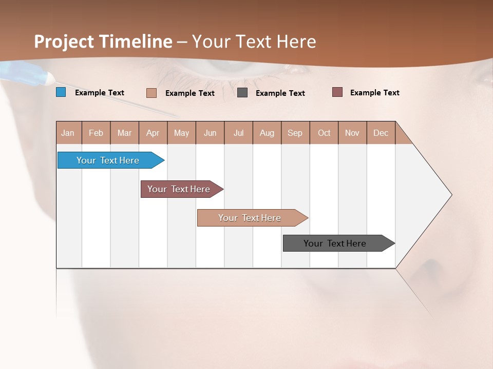 Eyebrow Brow Eye PowerPoint Template
