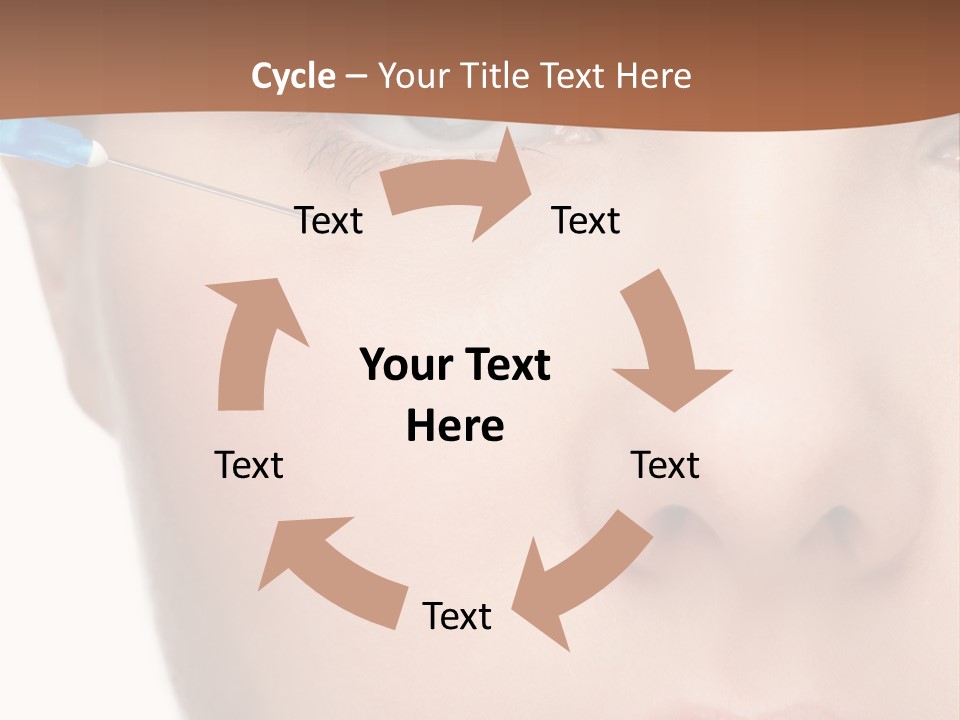 Eyebrow Brow Eye PowerPoint Template