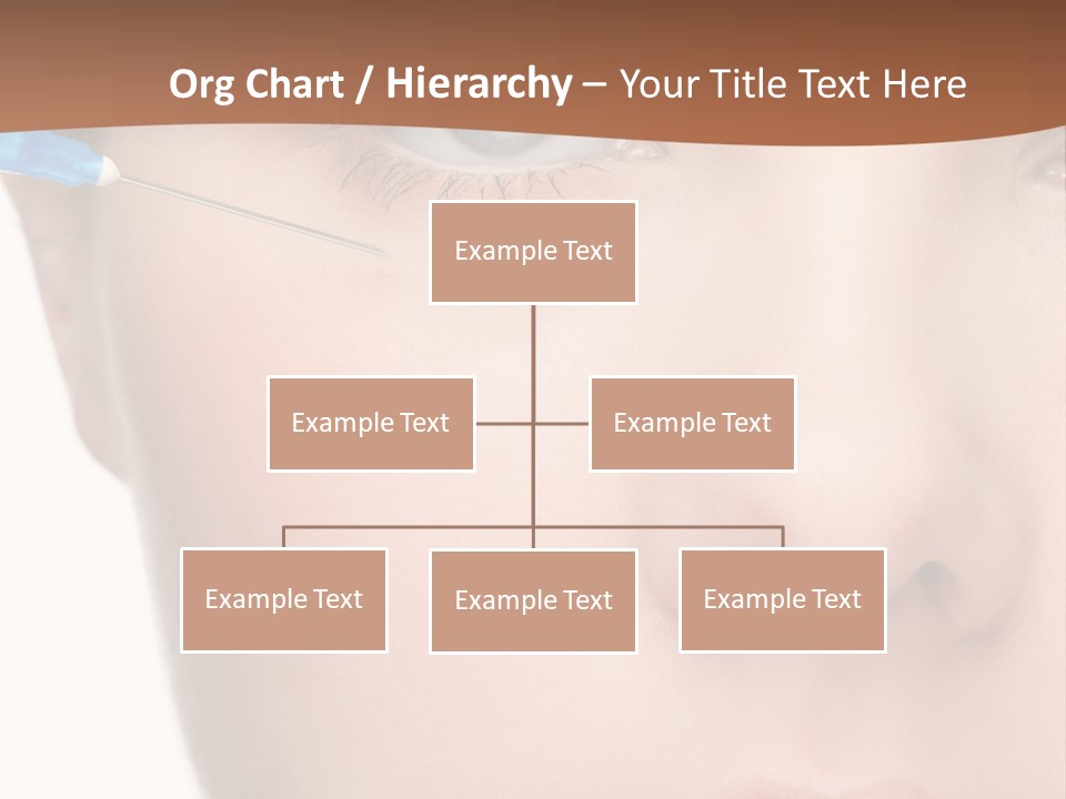Eyebrow Brow Eye PowerPoint Template