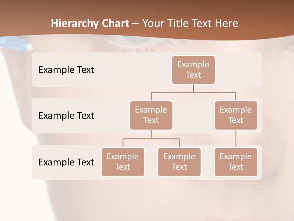 Eyebrow Brow Eye PowerPoint Template