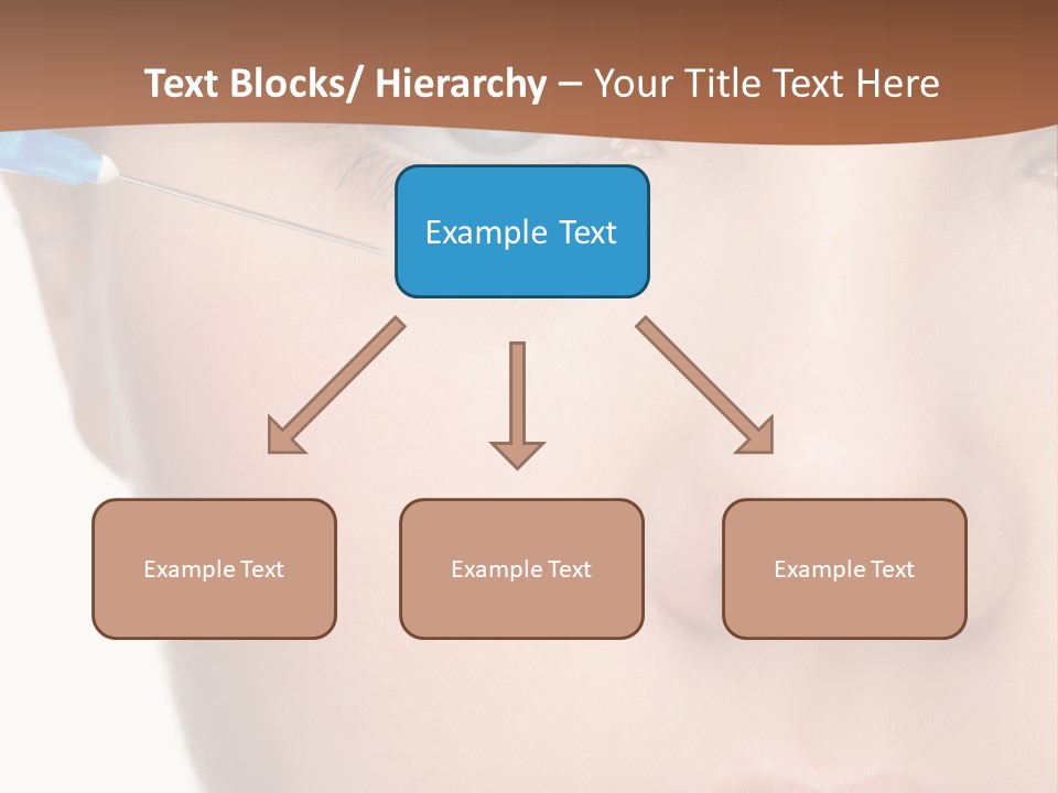 Eyebrow Brow Eye PowerPoint Template