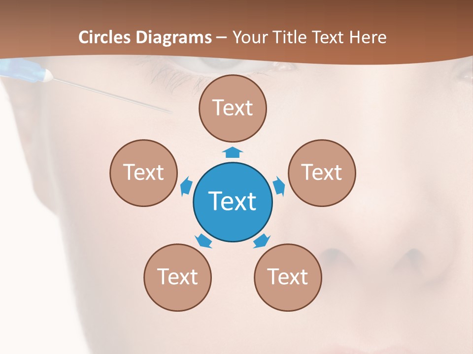 Eyebrow Brow Eye PowerPoint Template