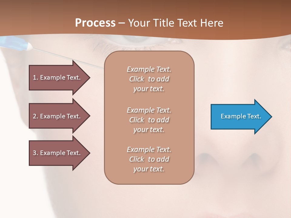 Eyebrow Brow Eye PowerPoint Template