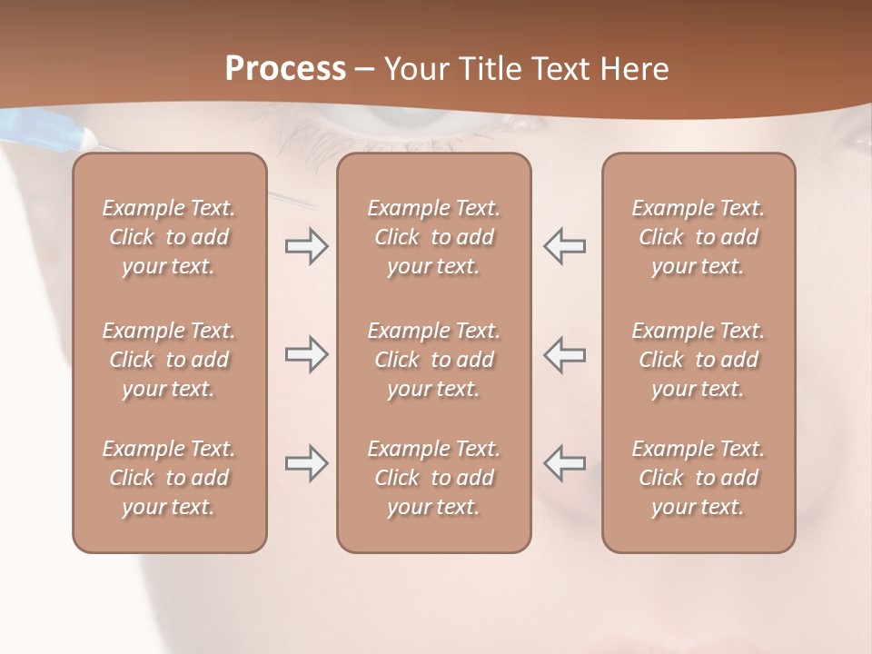 Eyebrow Brow Eye PowerPoint Template