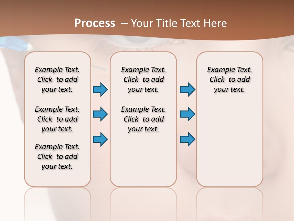 Eyebrow Brow Eye PowerPoint Template