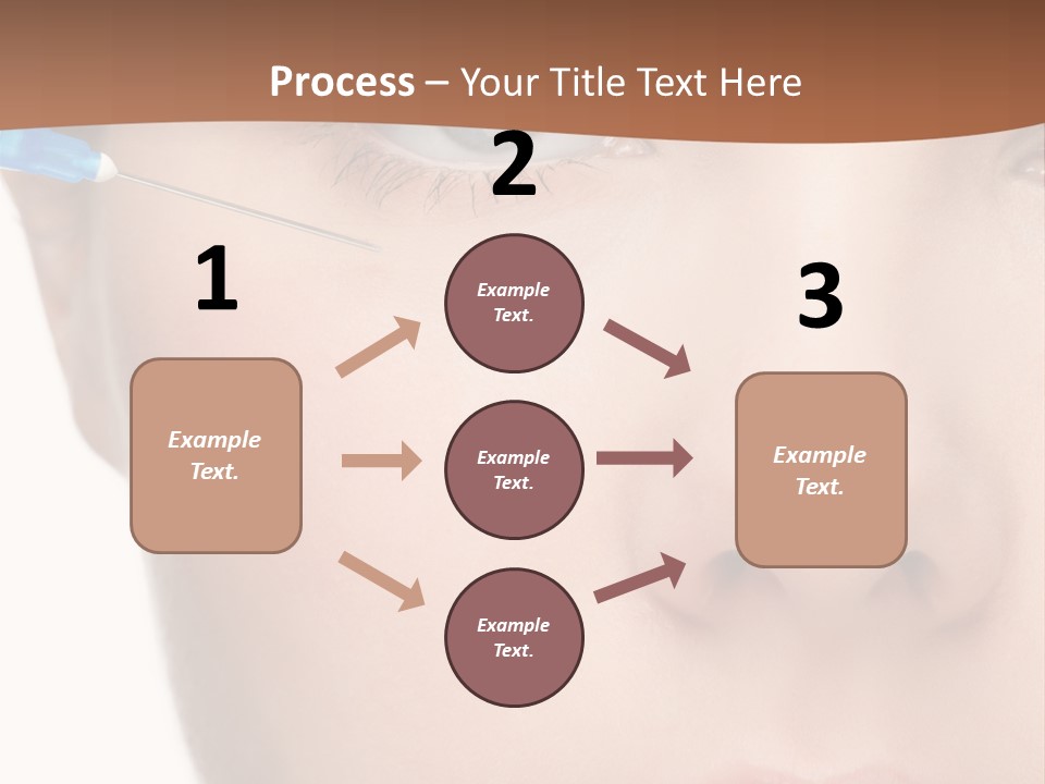 Eyebrow Brow Eye PowerPoint Template