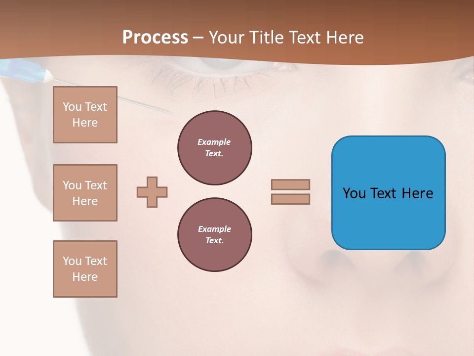 Eyebrow Brow Eye PowerPoint Template