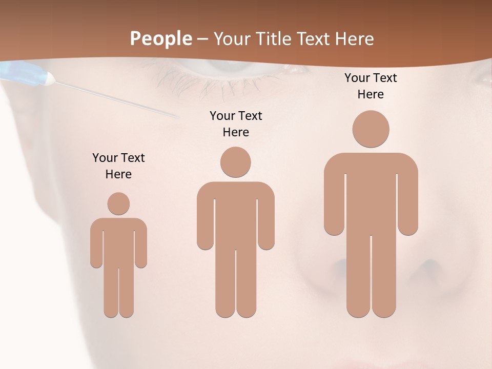 Eyebrow Brow Eye PowerPoint Template