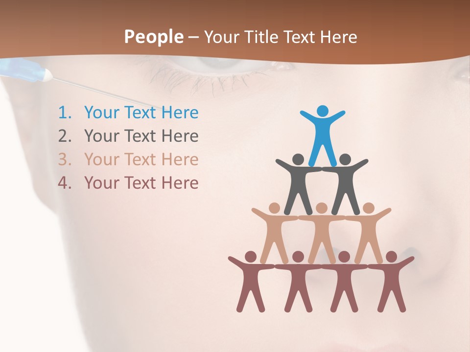 Eyebrow Brow Eye PowerPoint Template