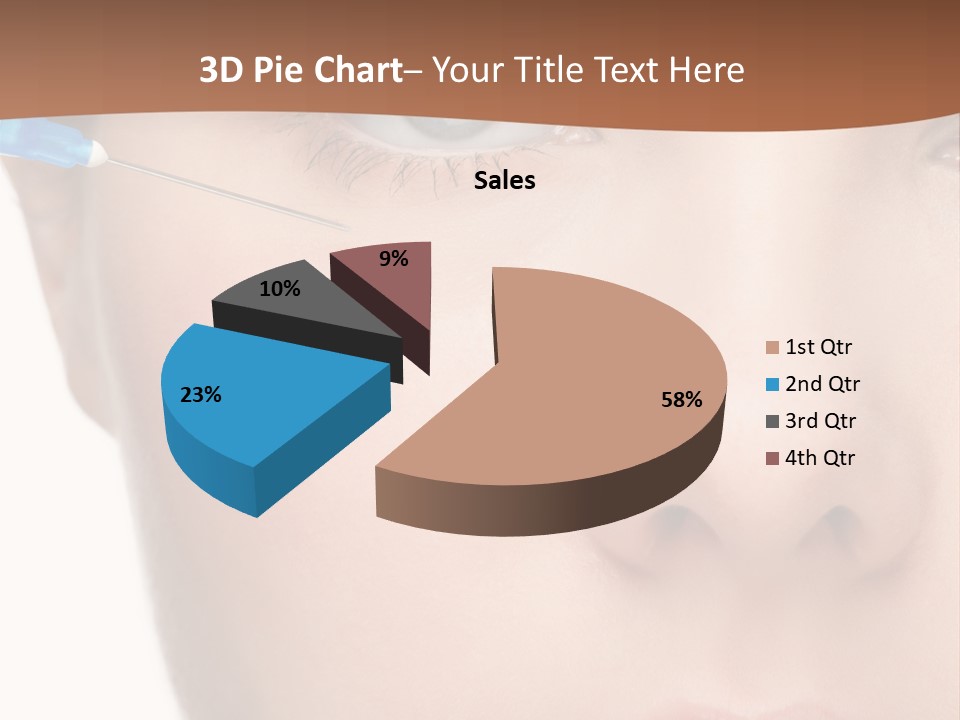 Eyebrow Brow Eye PowerPoint Template