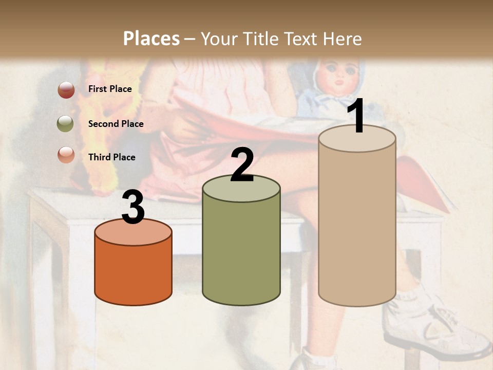 Germany Girl Collection PowerPoint Template