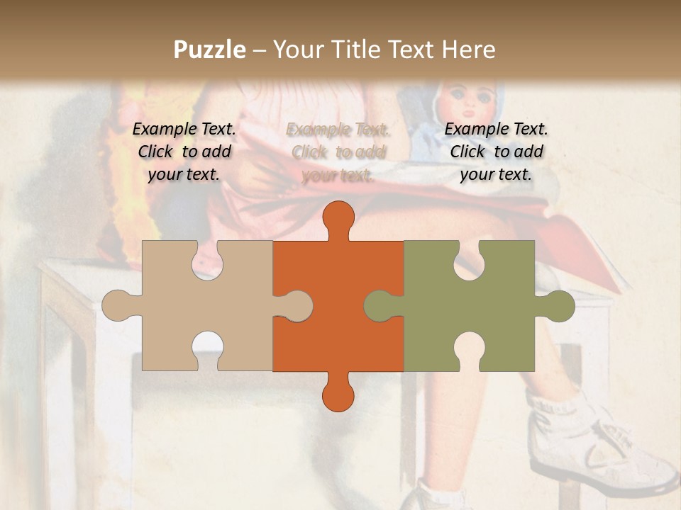 Germany Girl Collection PowerPoint Template