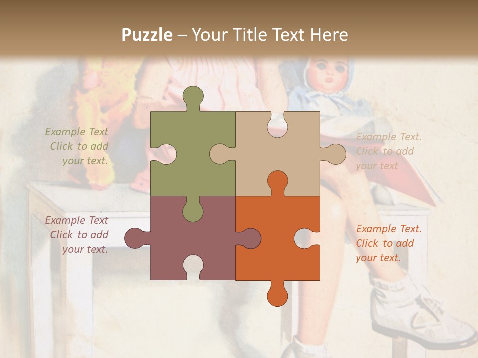 Germany Girl Collection PowerPoint Template