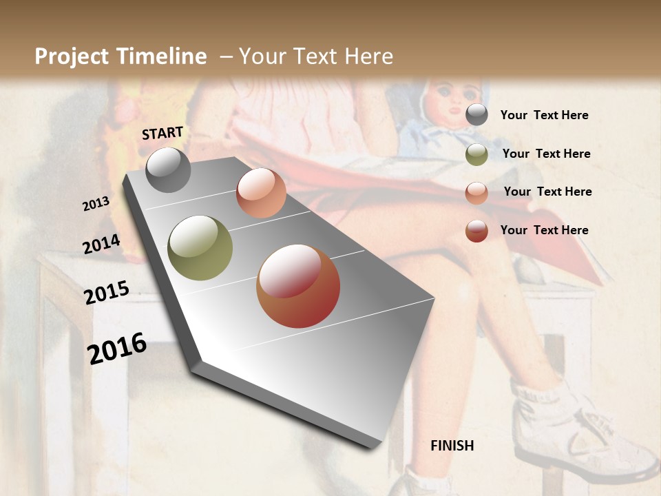 Germany Girl Collection PowerPoint Template