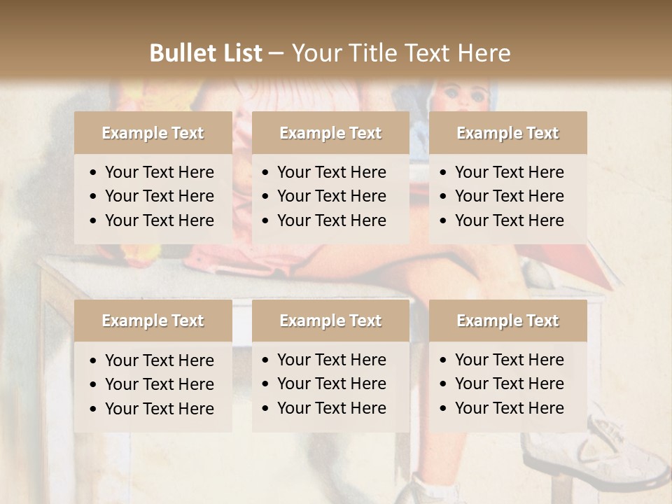 Germany Girl Collection PowerPoint Template