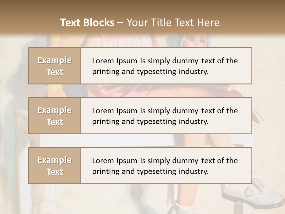 Germany Girl Collection PowerPoint Template