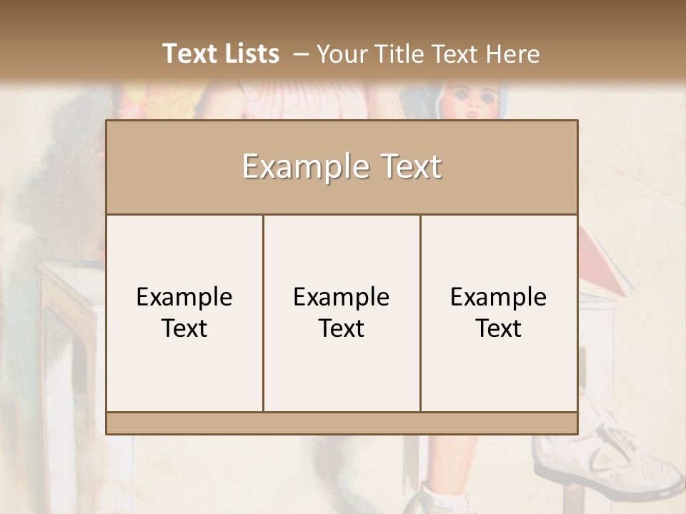 Germany Girl Collection PowerPoint Template