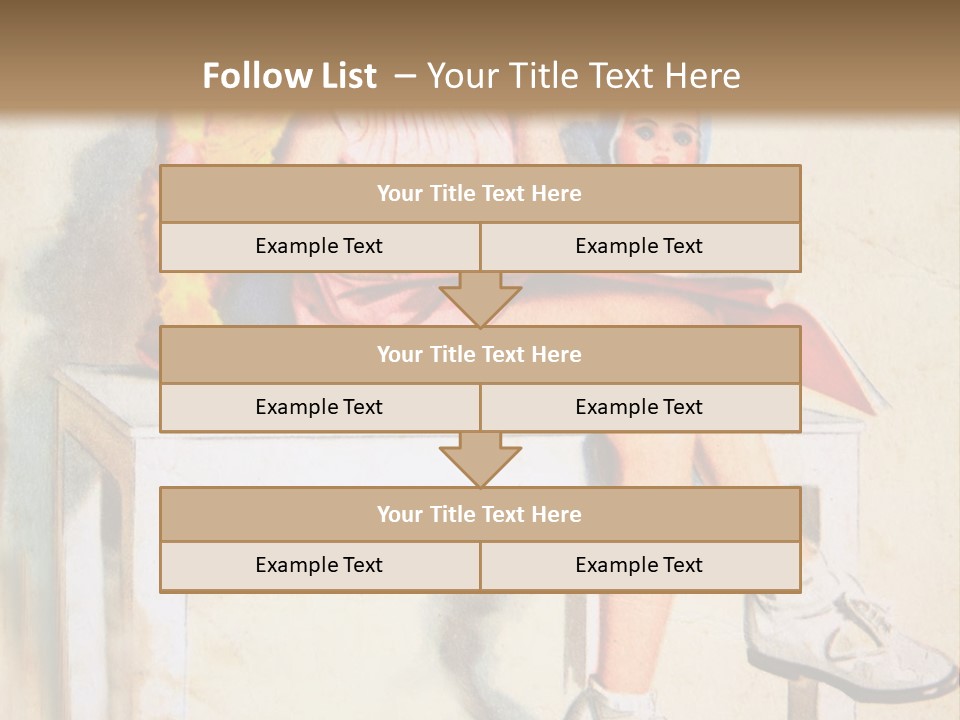 Germany Girl Collection PowerPoint Template