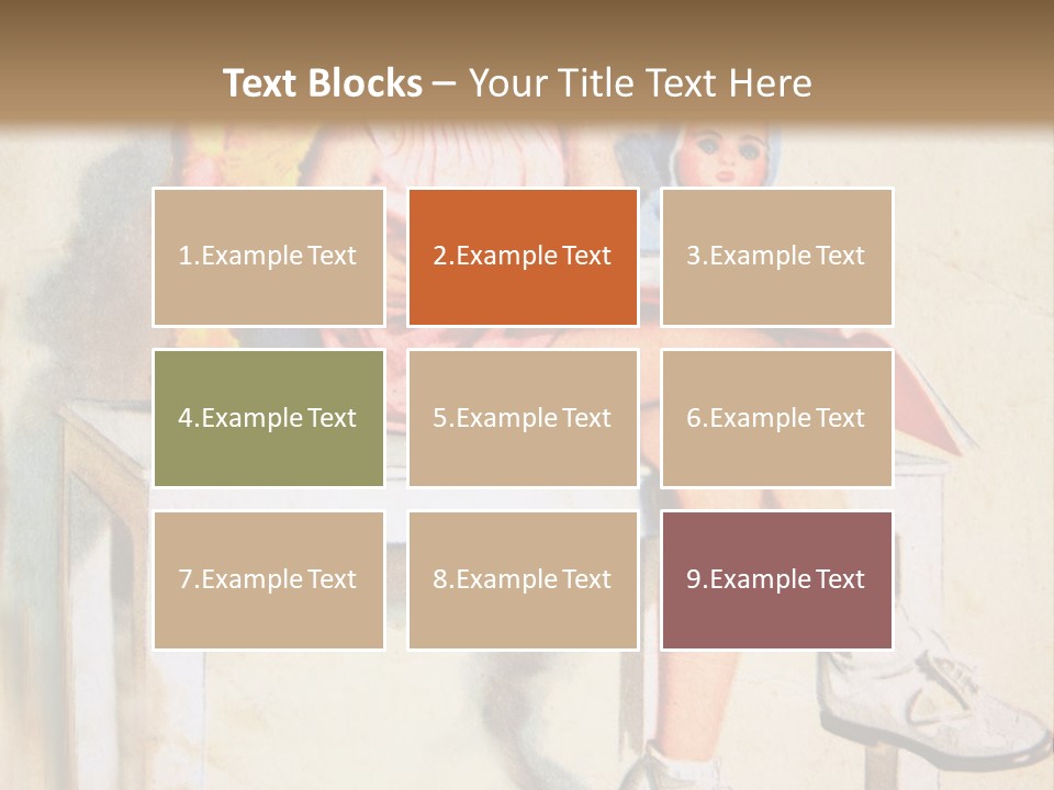 Germany Girl Collection PowerPoint Template