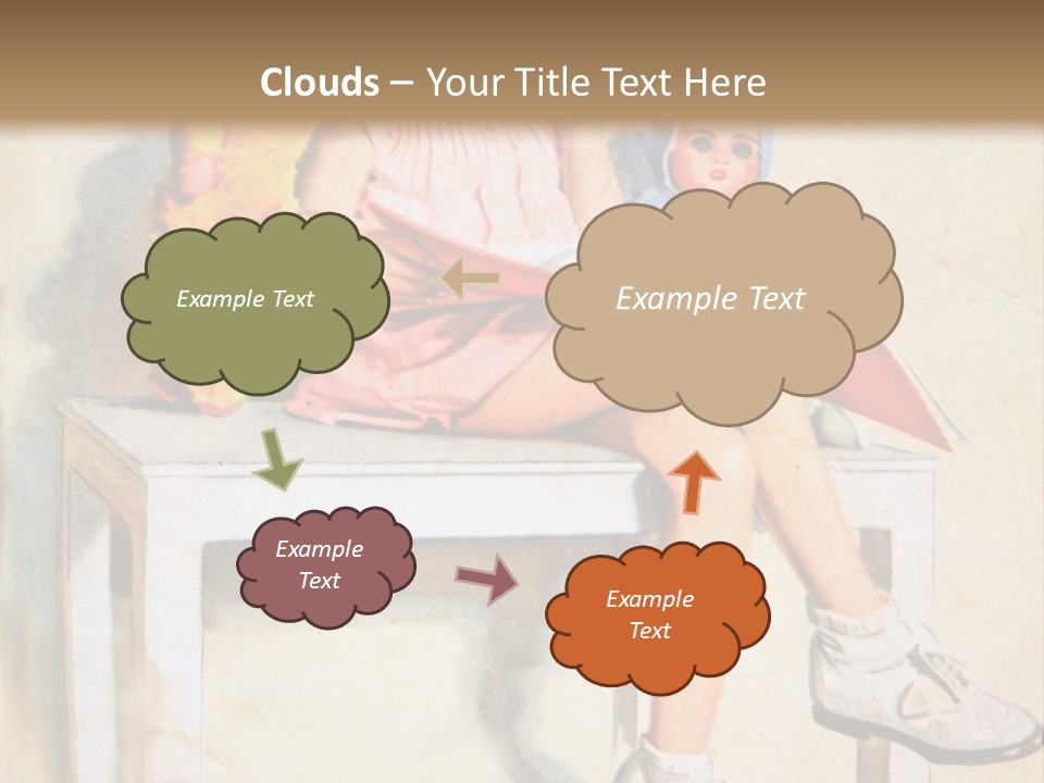 Germany Girl Collection PowerPoint Template