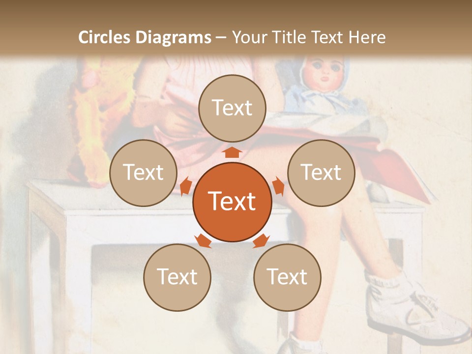 Germany Girl Collection PowerPoint Template