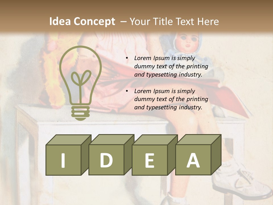 Germany Girl Collection PowerPoint Template