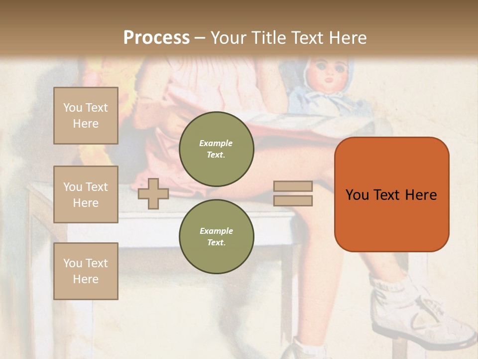 Germany Girl Collection PowerPoint Template