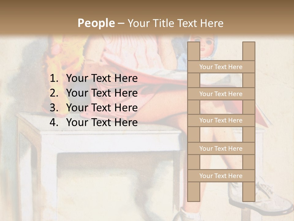 Germany Girl Collection PowerPoint Template