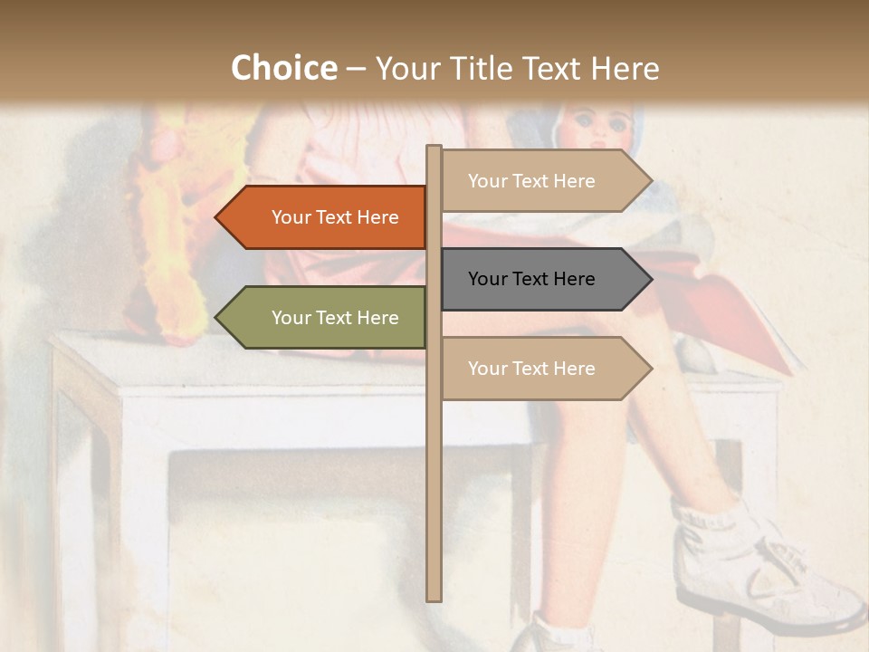 Germany Girl Collection PowerPoint Template