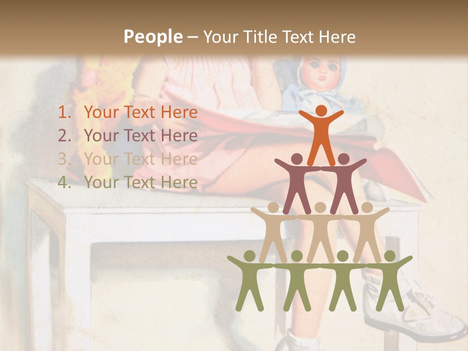 Germany Girl Collection PowerPoint Template