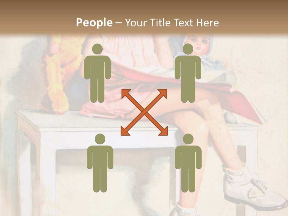 Germany Girl Collection PowerPoint Template