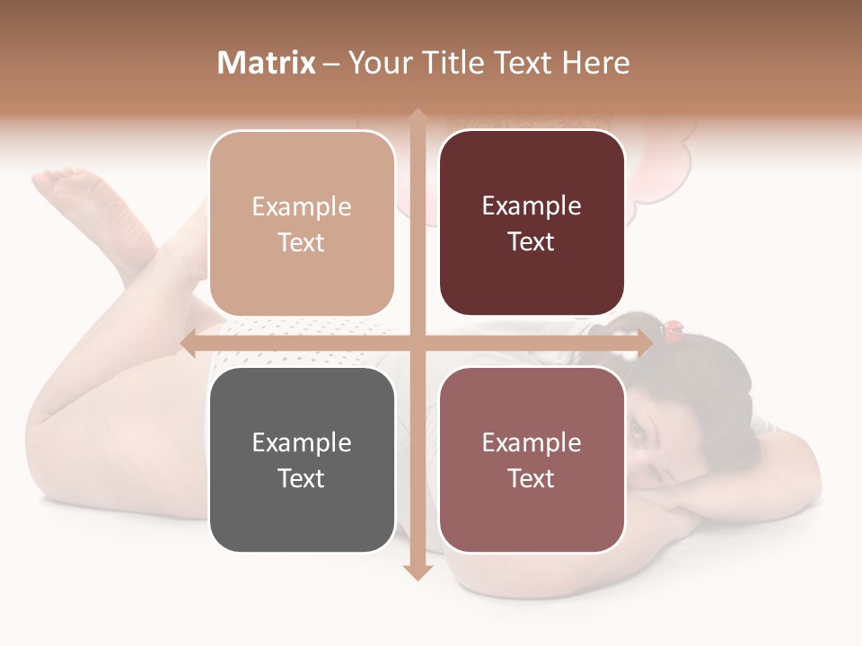 Fatty Food Lazy PowerPoint Template