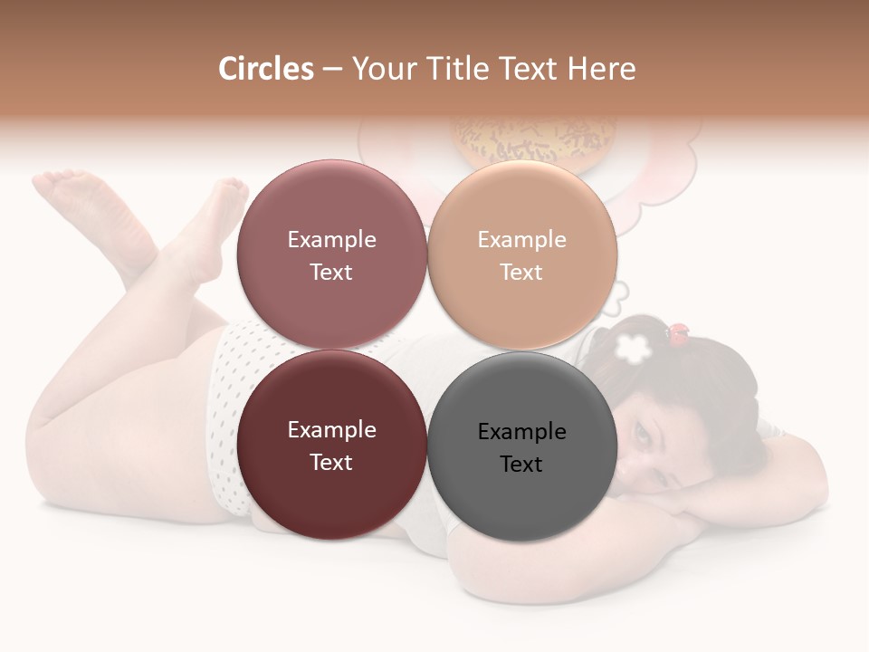 Fatty Food Lazy PowerPoint Template