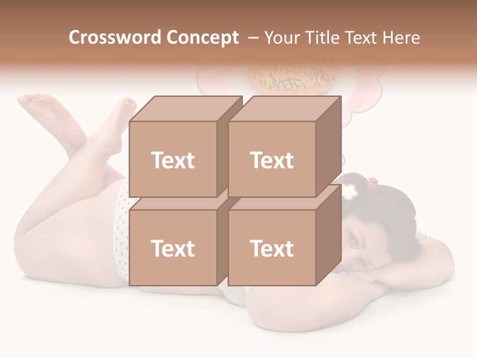 Fatty Food Lazy PowerPoint Template