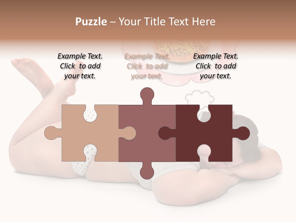 Fatty Food Lazy PowerPoint Template