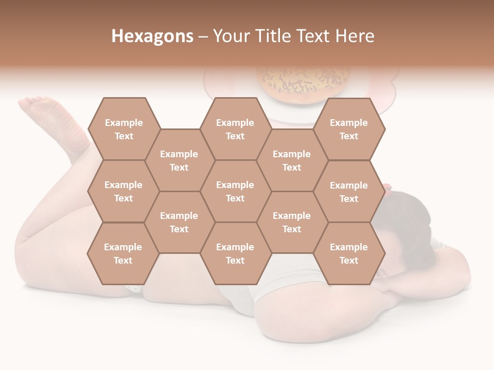 Fatty Food Lazy PowerPoint Template