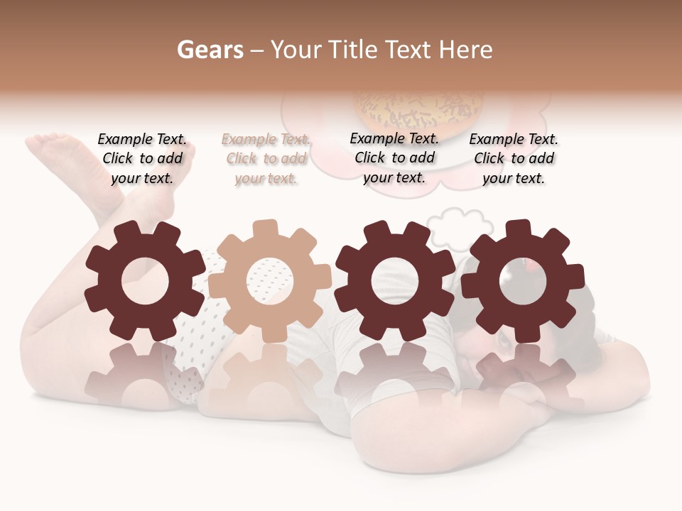 Fatty Food Lazy PowerPoint Template