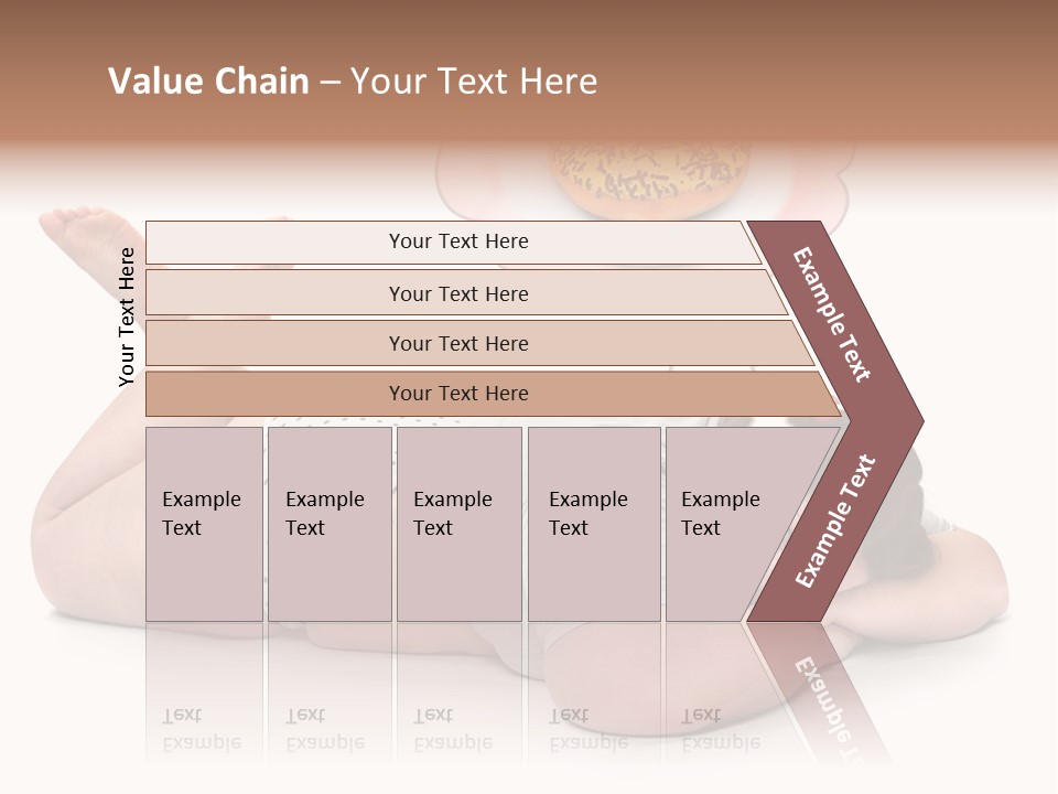 Fatty Food Lazy PowerPoint Template