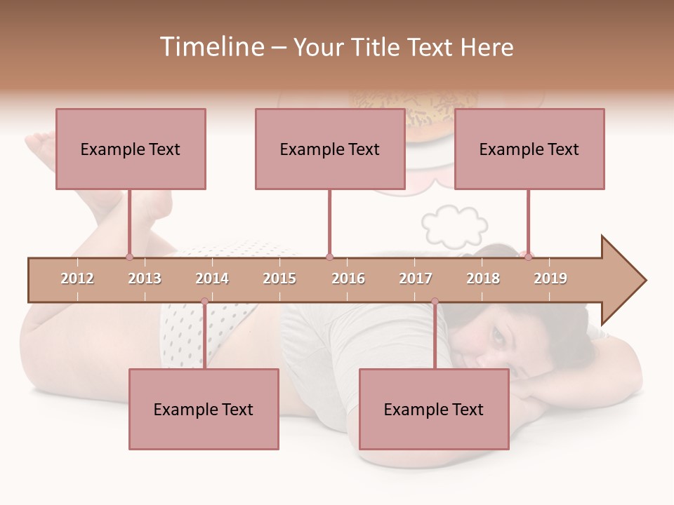 Fatty Food Lazy PowerPoint Template