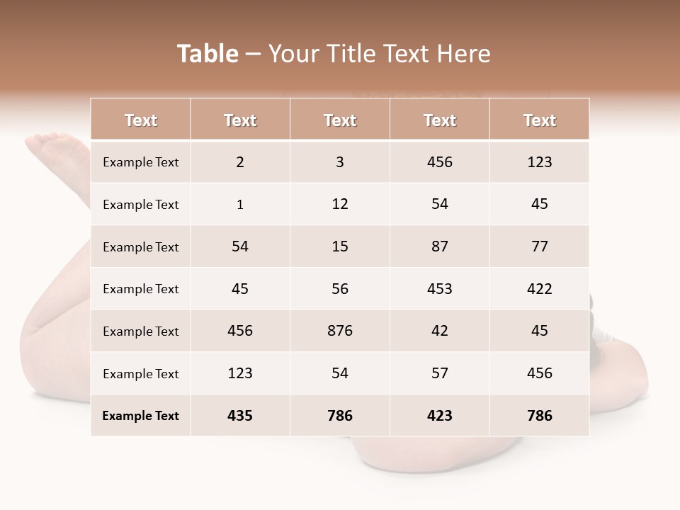 Fatty Food Lazy PowerPoint Template