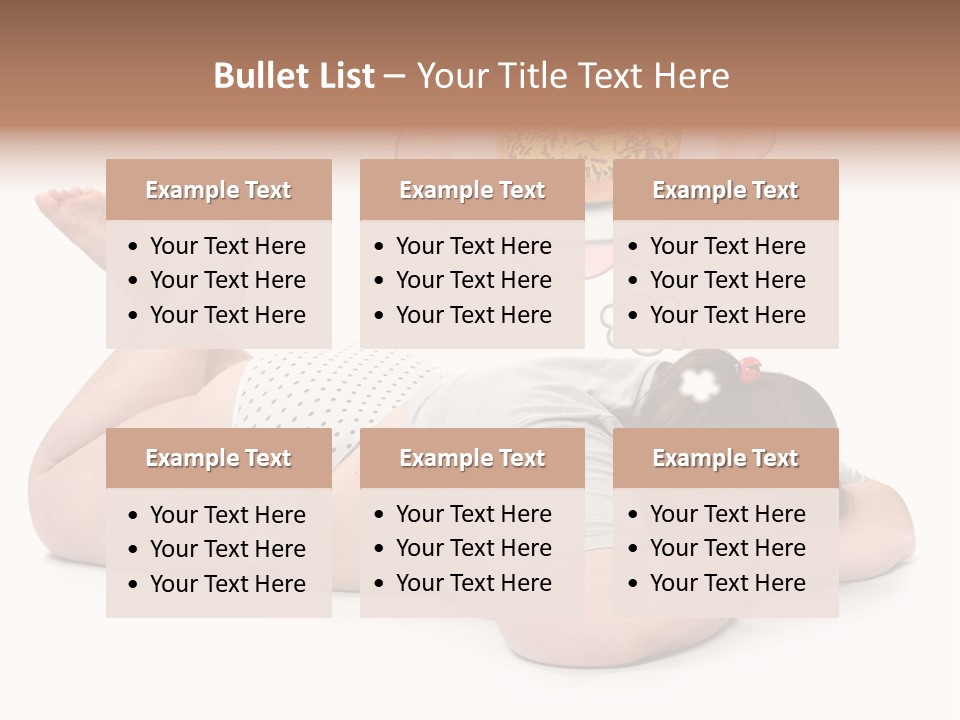 Fatty Food Lazy PowerPoint Template