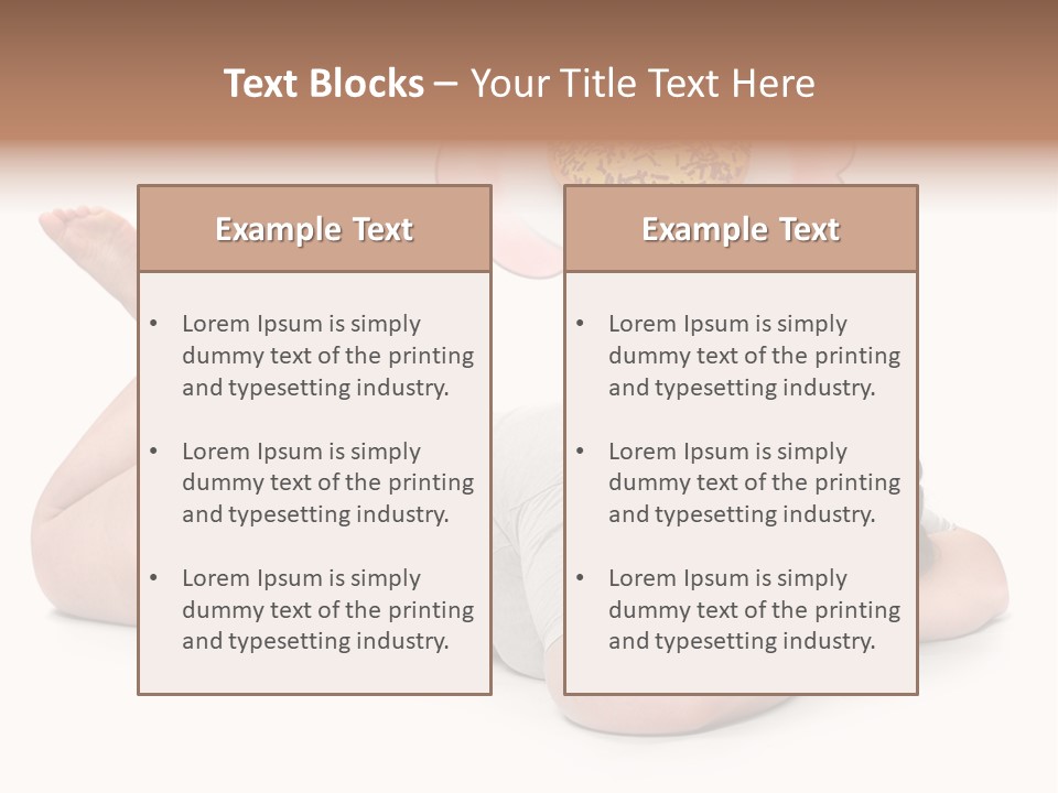 Fatty Food Lazy PowerPoint Template