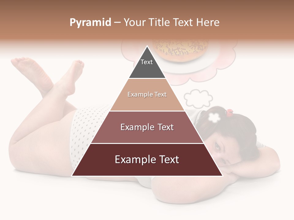Fatty Food Lazy PowerPoint Template