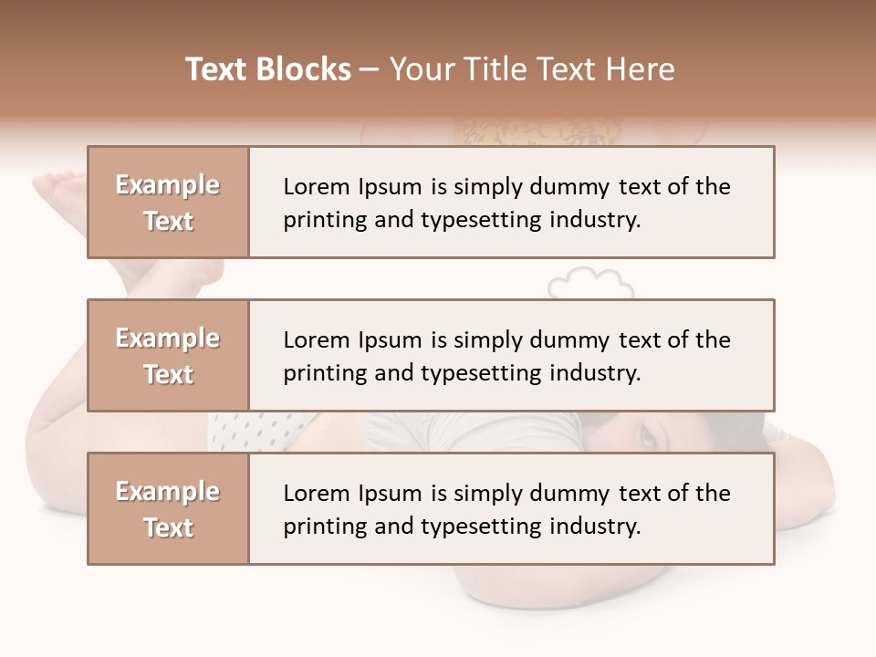 Fatty Food Lazy PowerPoint Template