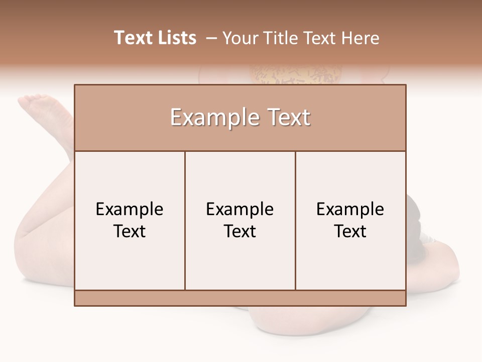 Fatty Food Lazy PowerPoint Template