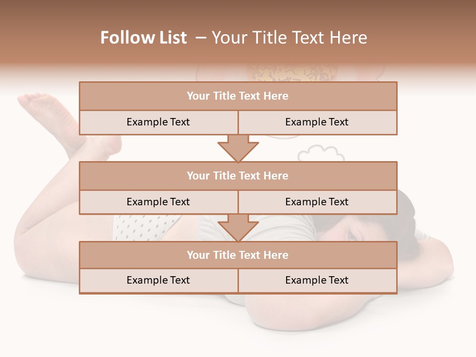 Fatty Food Lazy PowerPoint Template